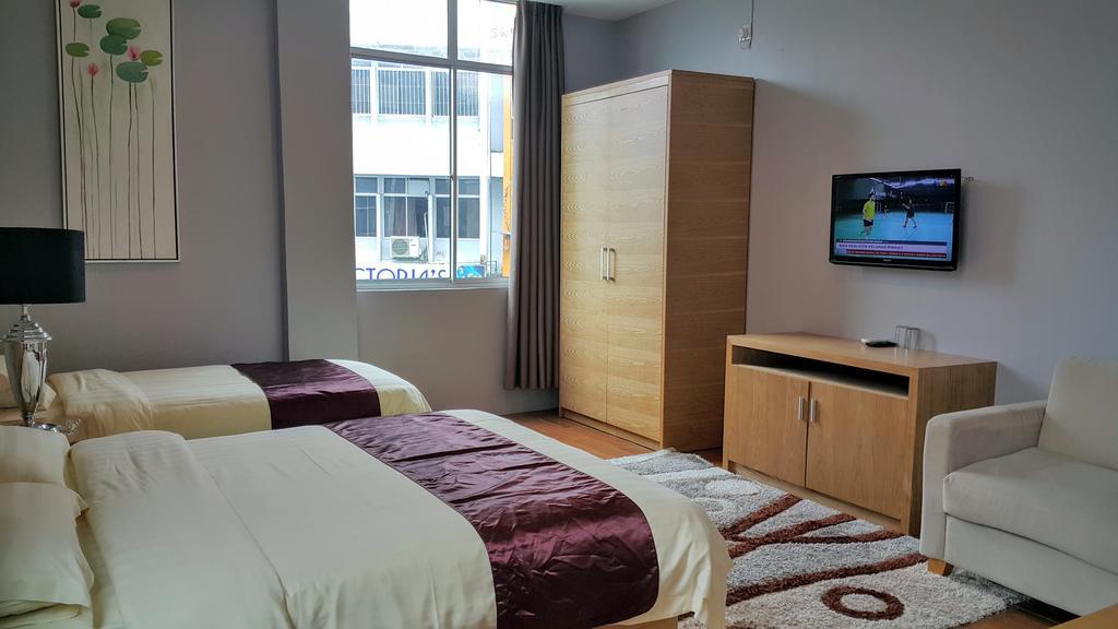 Residence 21 Boutique Inn Miri Esterno foto